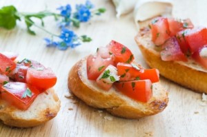 Výborná snídaně - Bruschetta